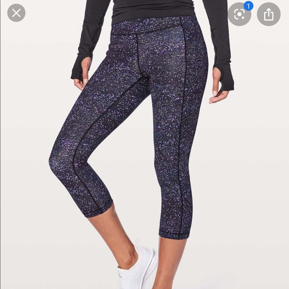 Lululemon Speed Up Crop 21”